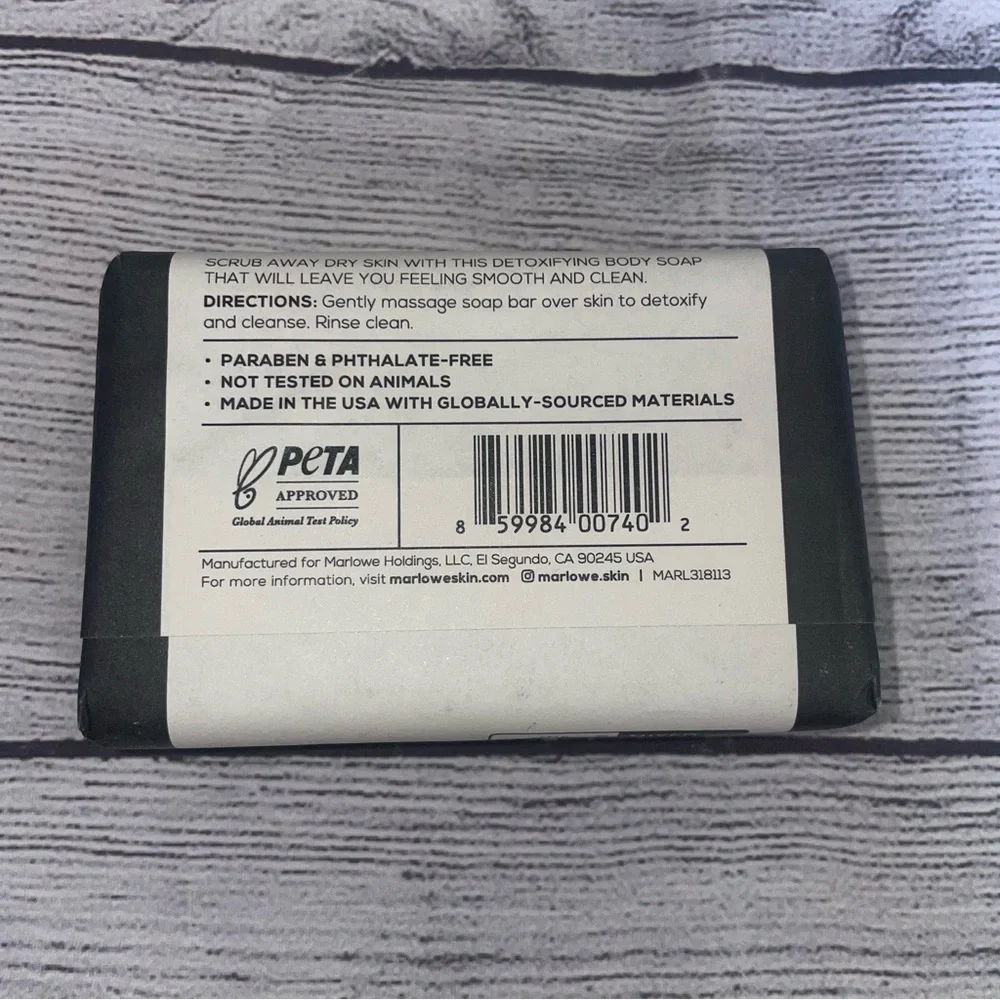 Marlow Charcoal Body Soap